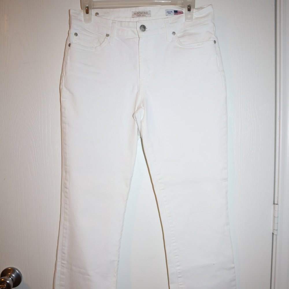 Vizcaino White Denim Jeans
